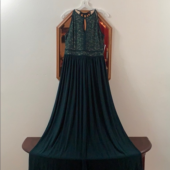 green occasion dress